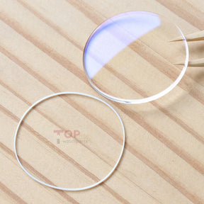 AR Coating Watch Sapphire Crystal&Gasket for IWC Aquatimer Automatic IW323105 44mm Glass