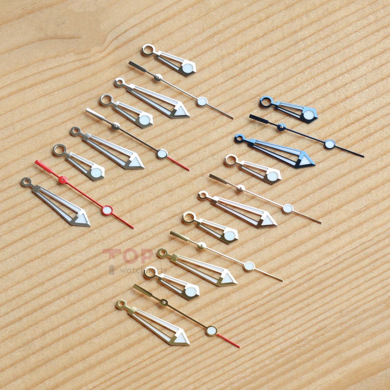 Luminous Watch Hands for Omega Seamaster Diver 300 M Caliber Cal.8800 Movement 42mm Watch