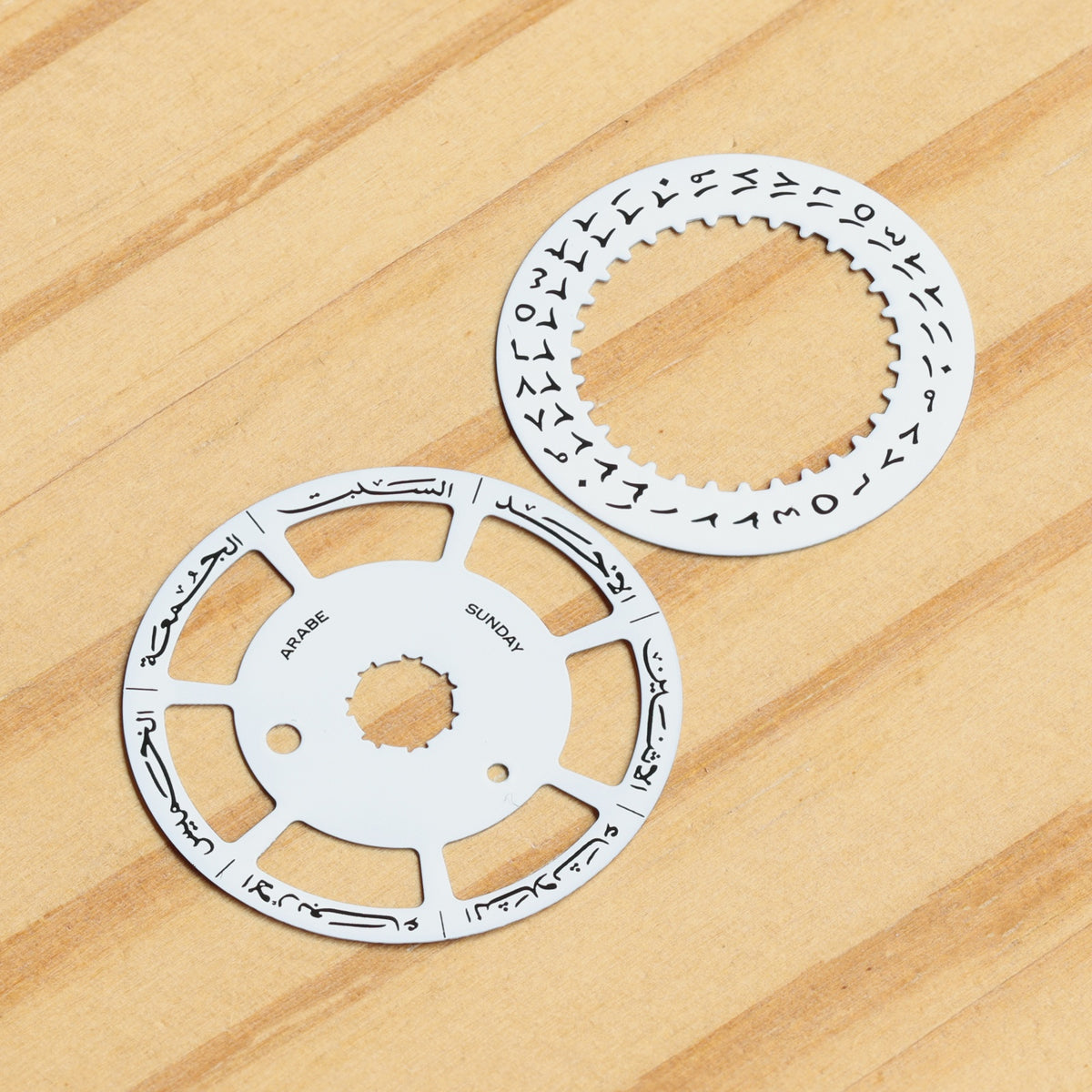 Arabic Date Wheel Disc for Rolex Caliber 3255 Day-Date 36/40 Watch Calendar