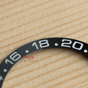 Guarda la cornice in ceramica per Rolex GMT Master II Bruce Wayne Guinness Cerachrom Watch