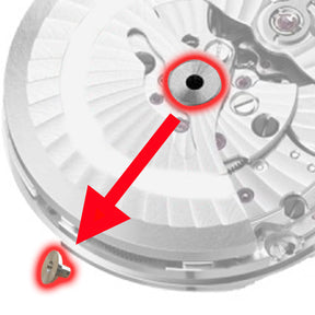 Watch Movement Screw for Omega Caliber Cal.8500 Oscillating Weight Bearing Automatic Rotor