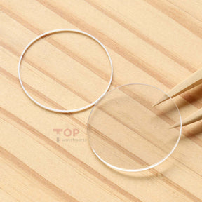 Round Flat Watch Sapphire Crystal for Vacheron Constantin VC Overseas 5500V 42.5mm Front&Case Back Glass