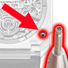 Watch Case Back Internal Pentalobe Screwdriver for Bvlgari Octo Watch Tool