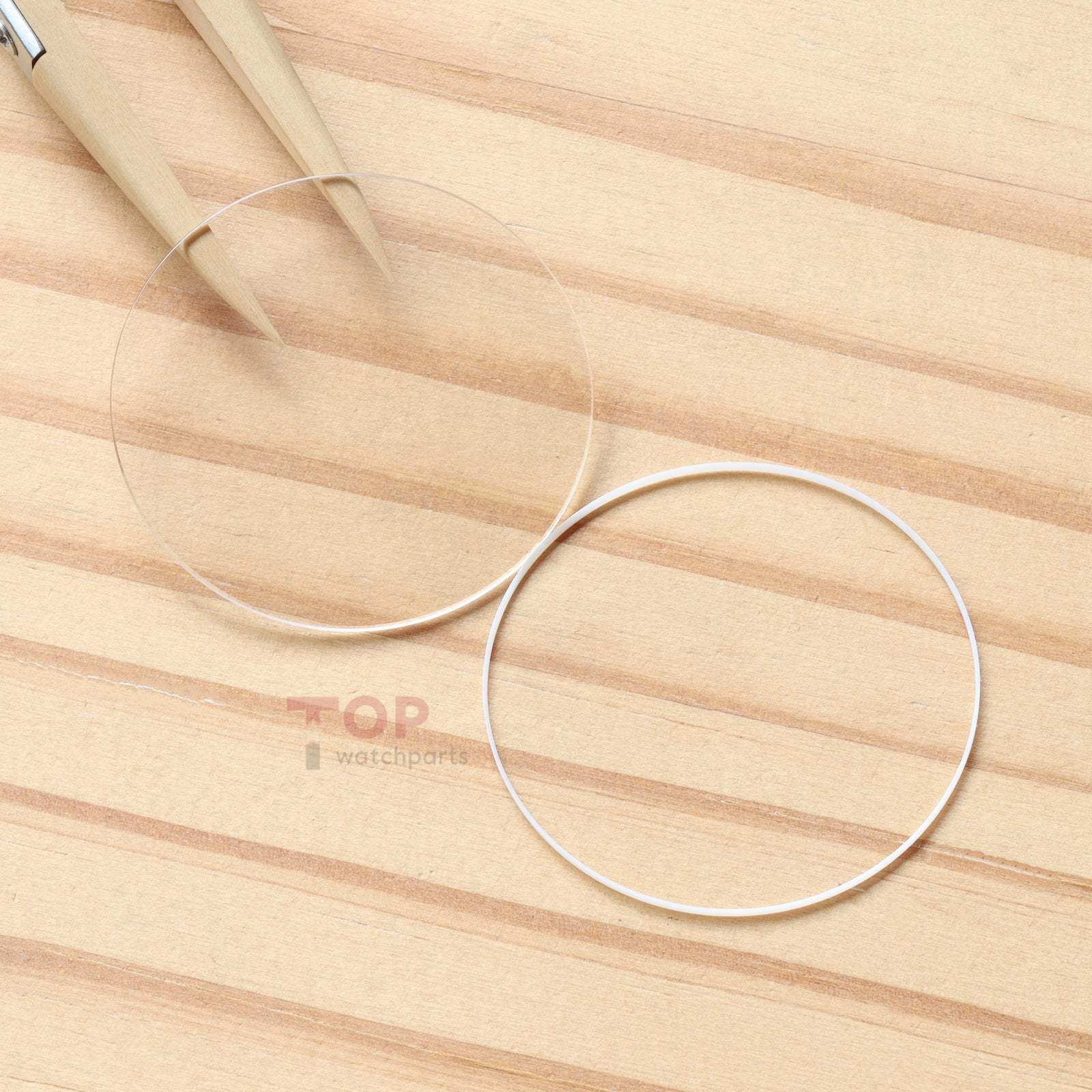 Double Domed Sapphire Crystal&Gasket for Vacheron Constantin VC Patrimony 81180 40mm Watch Glass