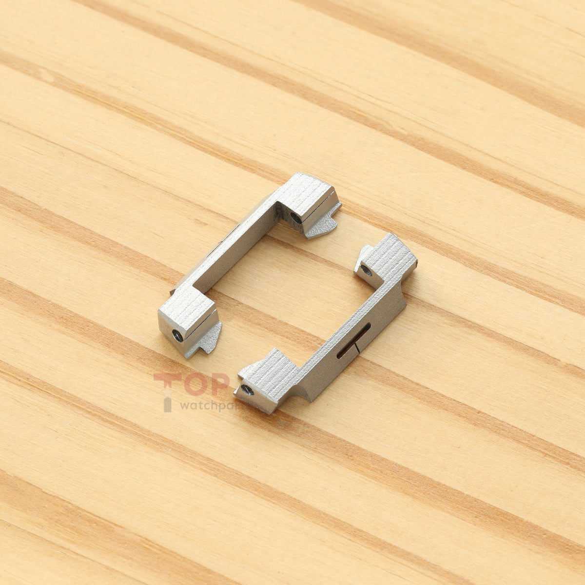 Leather Strap Insert Steel for IWC IW3227 Ingenieur 42mm Watch Band Link