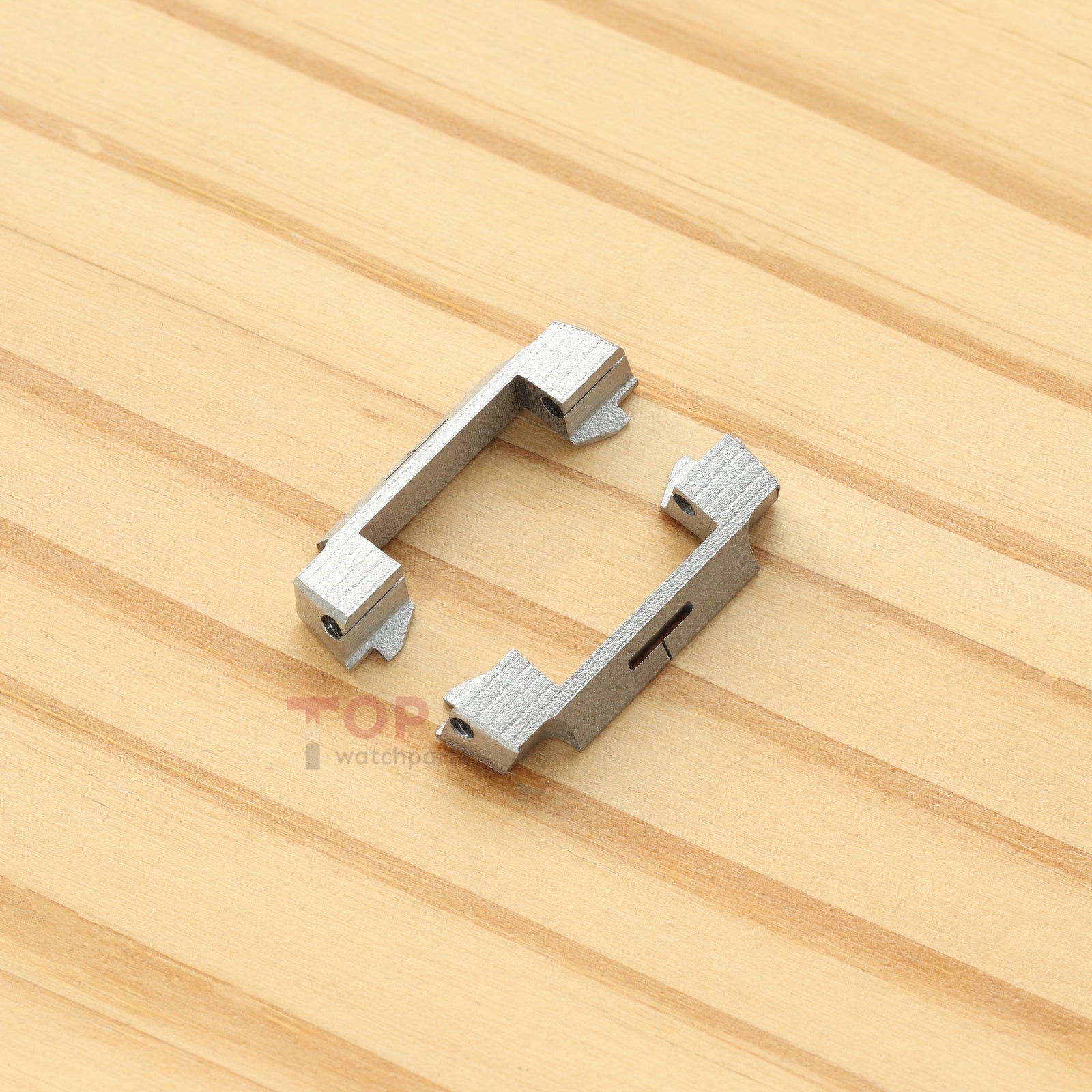 Leather Strap Insert Steel for IWC IW3227 Ingenieur 42mm Watch Band Link