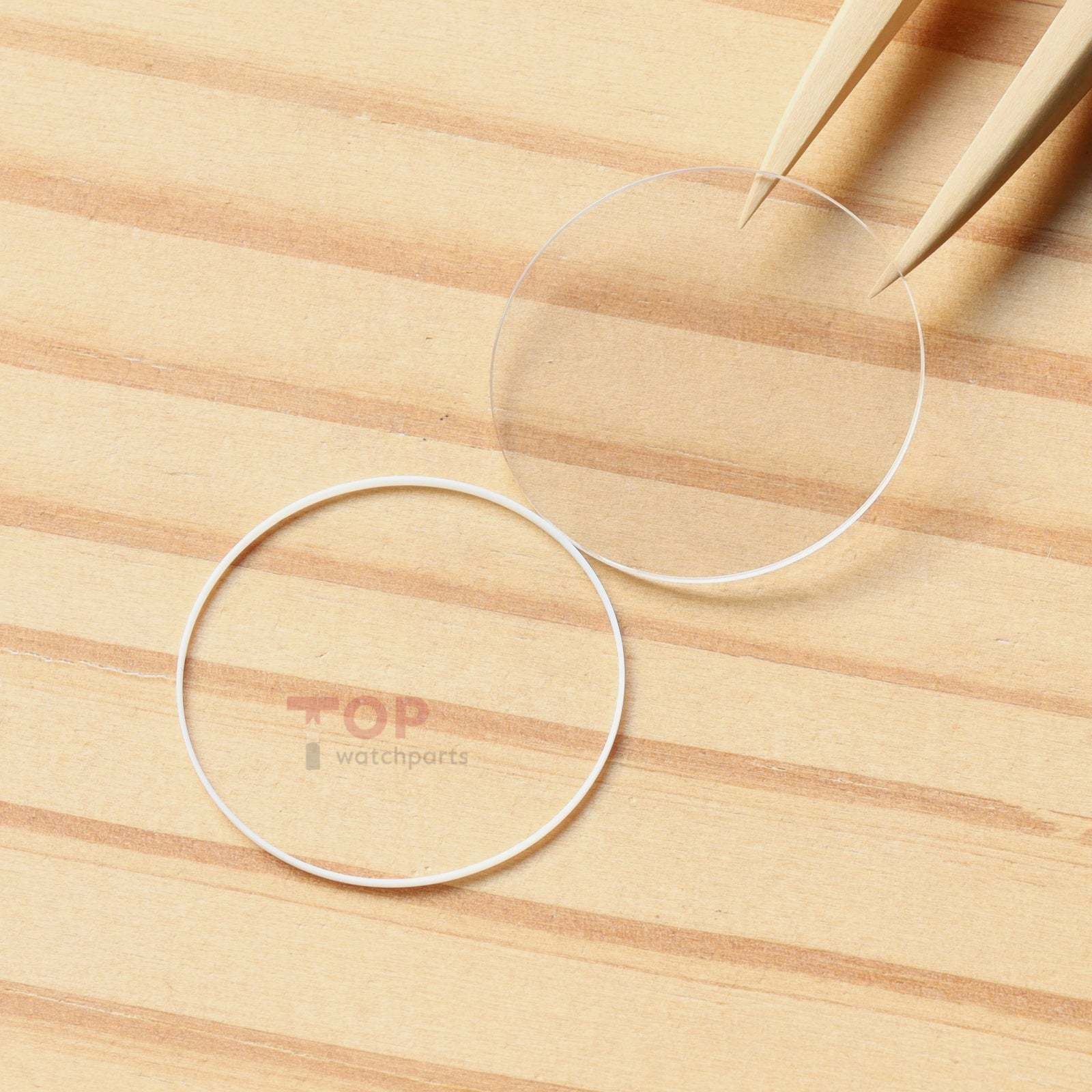 Watch Sapphire Crystal for Vacheron Constantin VC Patrimony 47200 Front&Case Back Glass