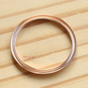 18K Rose Gold Watch Bezel for Rolex Datejust 41 126331/126301 Fluted Ring