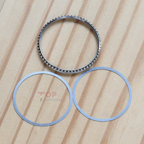 Fluted Bezel and Bezel Pad for Rolex GMT-Master II 16710/16610 Watch