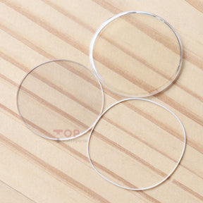 AR Coating Box-shaped Watch Sapphire Crystal&Gasket for IWC Portofino Hand-Wound IW510103 45mm Front&Case Back Glass