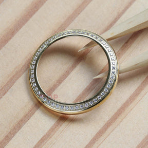 Gemstone Bezel for Tudor Classic 22023 28mm Watch