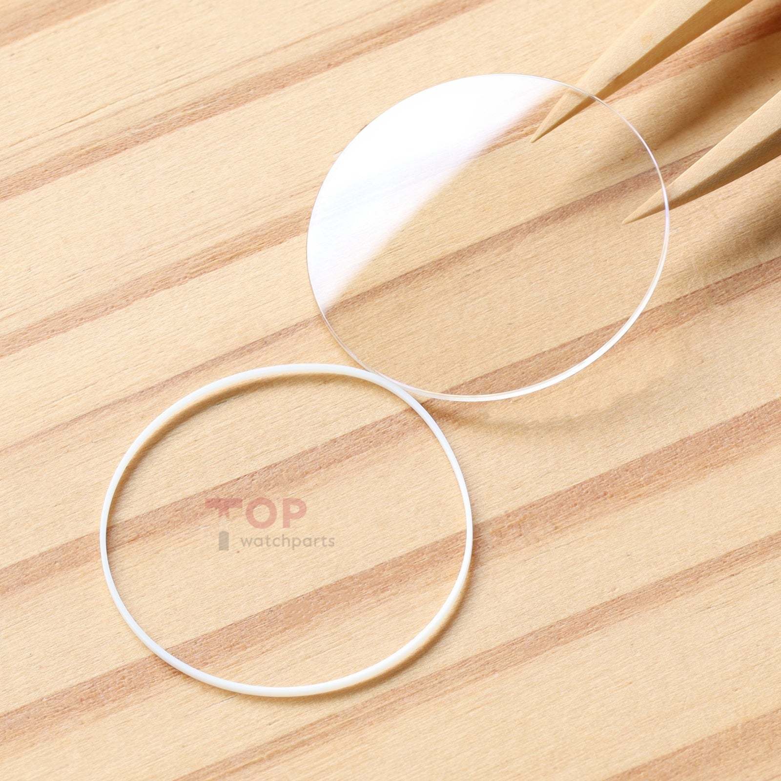 AR Coating Double Domed Sapphire Crystal&Gasket for Vacheron Constantin VC Traditionnelle 25558/25557/25155 30mm Watch Glass
