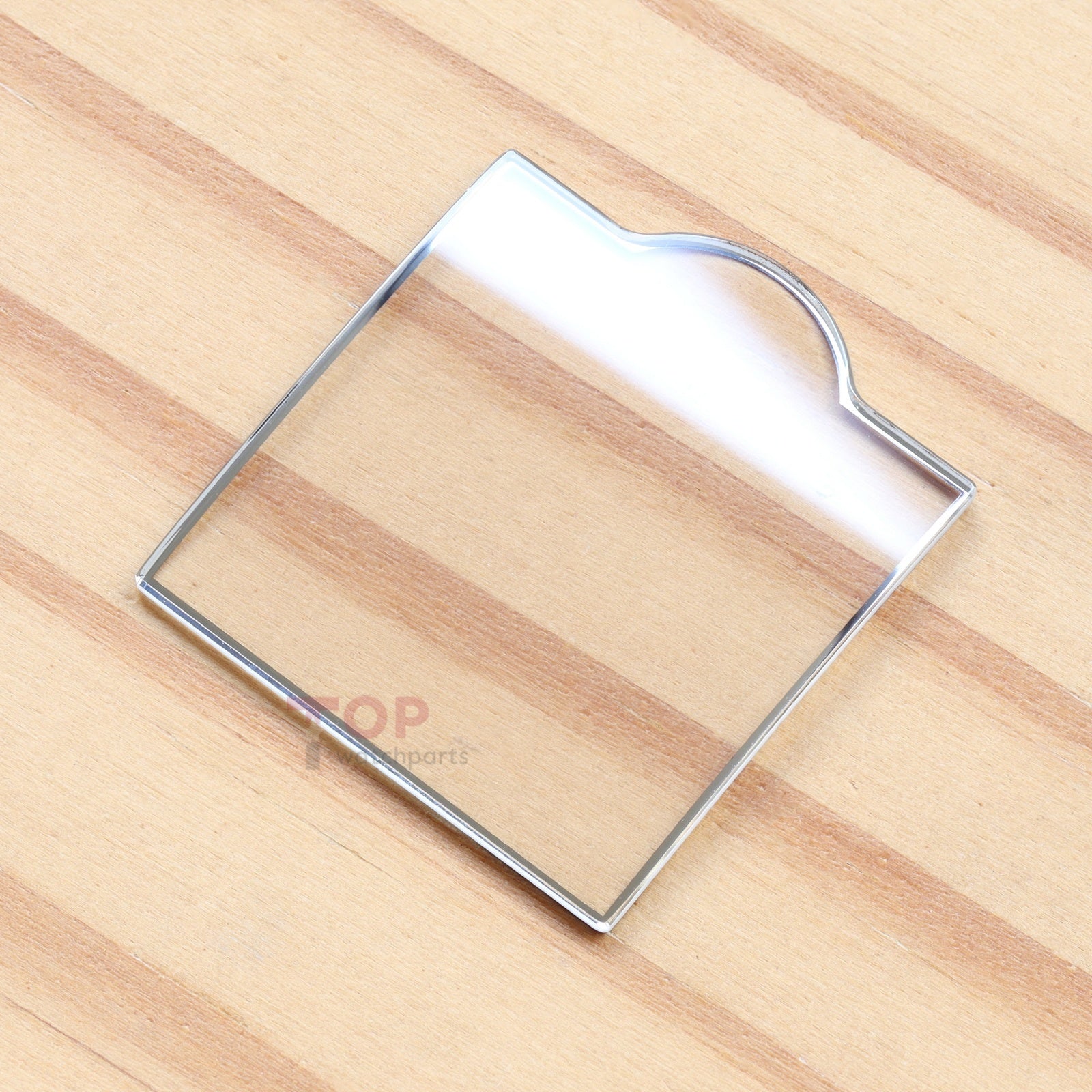 Silver Edge Watch Glass for Chopard L.U.C 162283 40x37mm Sapphire Crystal
