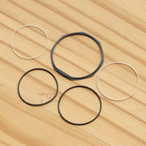Watch Waterproof Gasket Set for Audemars Piguet 15467OR AP Royal Oak 37mm Watch