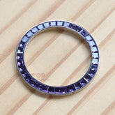 Synthetic Purple Spinel Bezel for Rolex Daytona 40mm Watch Gemstone