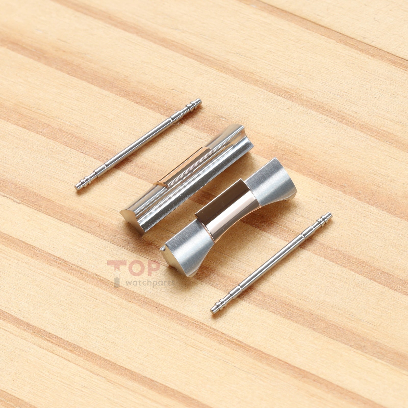 Strap End Link for Rolex 126300 126334 126331 126333 Datejust 41 Watch Rubber/Leather Band