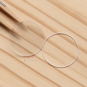 Sapphire Crystal&Gasket for Tudor 1926 91451/91450 36mm Watch Glass