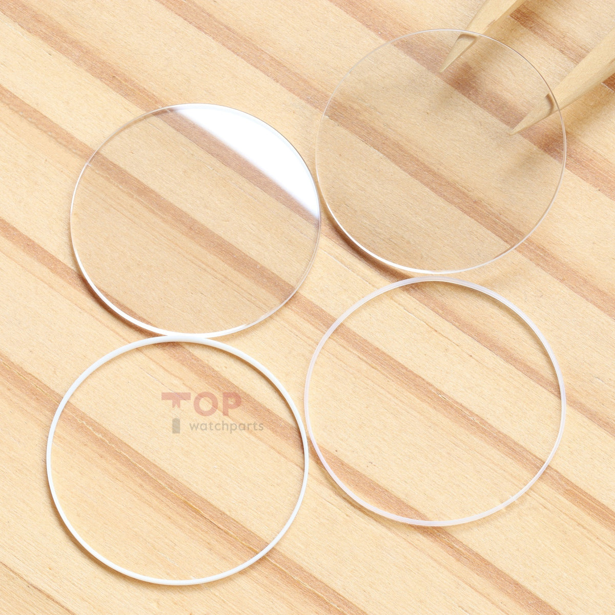 Double Domed Watch Sapphire Crystal&Gasket for Chopard Happy Sport 278492 36mm Glass