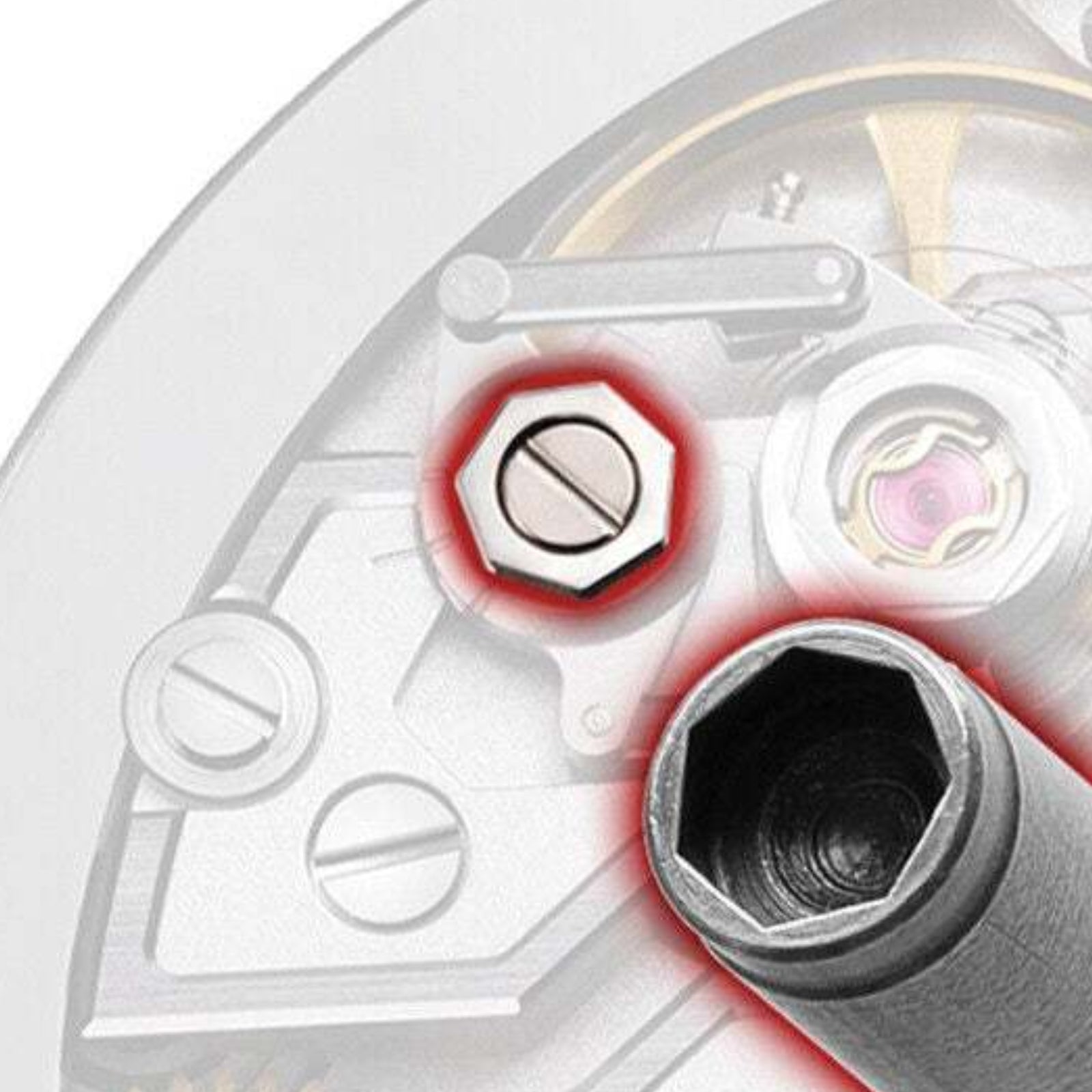 Inner Heptagon Watch Screwdriver for Carl F.Bucherer CFB A1000 Movement