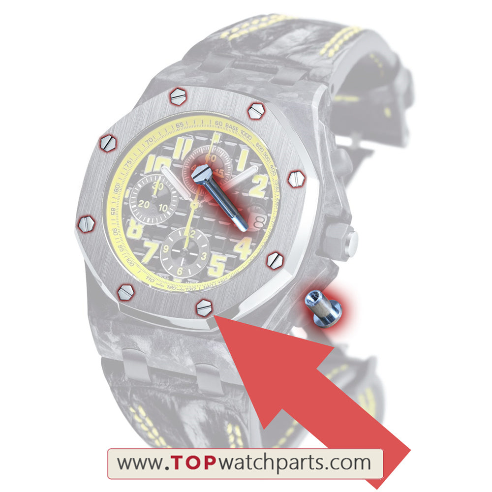 26176FO watch bezel case back screw set for Audemars Piguet Royal Oak Offshore Chronograph Bumble Bee Carbon Ceramic watch