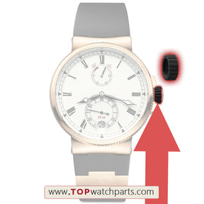 1186 Ulysse nardin Marine Chronometer 1183のためのクラウンラバーシースを見る
