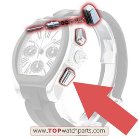 watch pusher for Cartier Roadster Chronograph watch push button (3405)