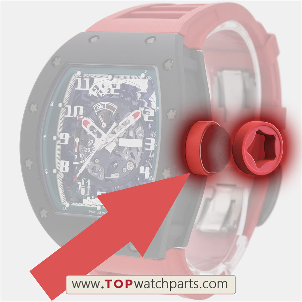 watch crown rubber ring for Richard Mille RM030 RM029 watch parts