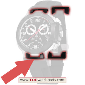 watch band cover parts for Tissot t-race t-sport T048 motoGP Chronograph mens' watch lug protect parts