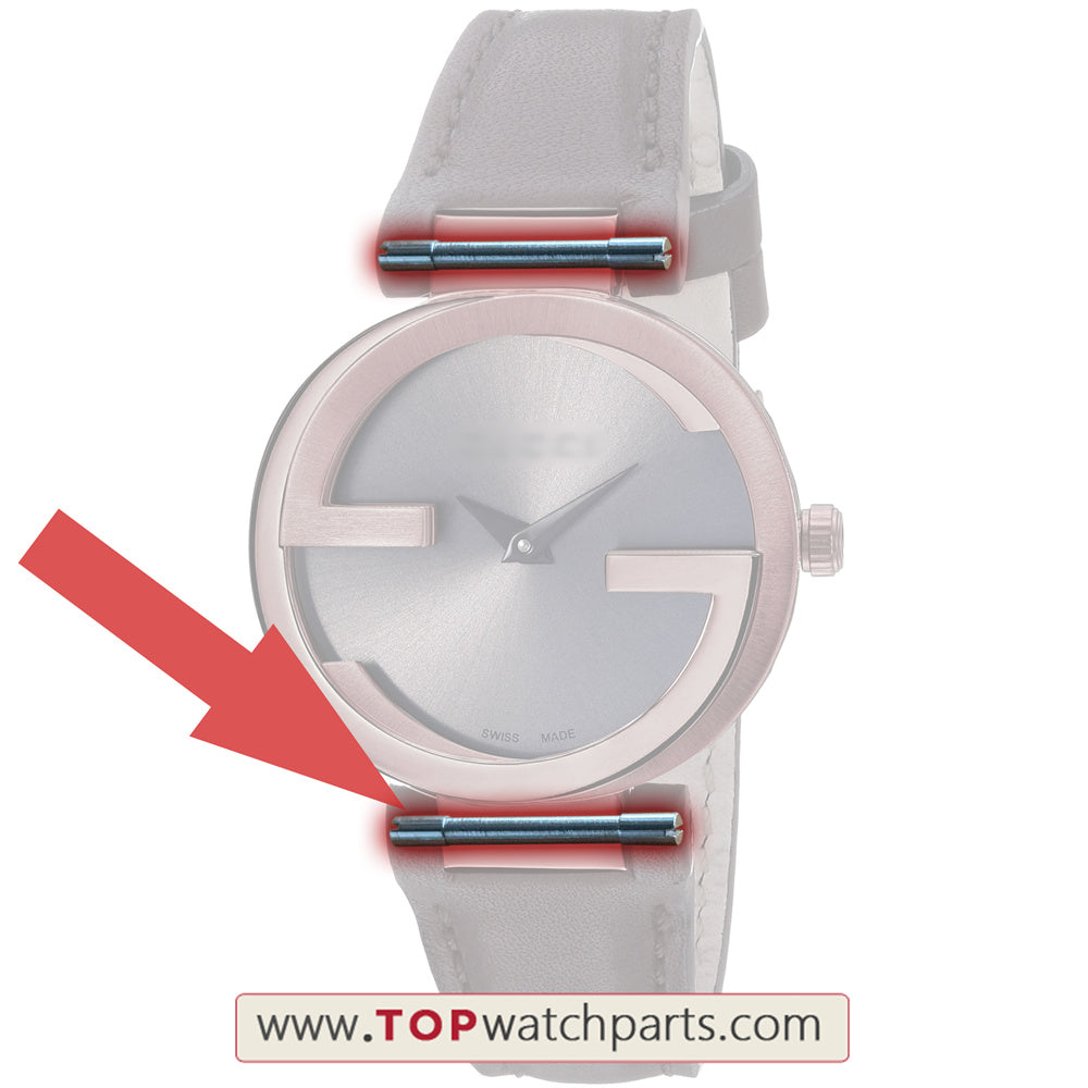 watch band screw tube rod for Gucci Interlocking quartz watch