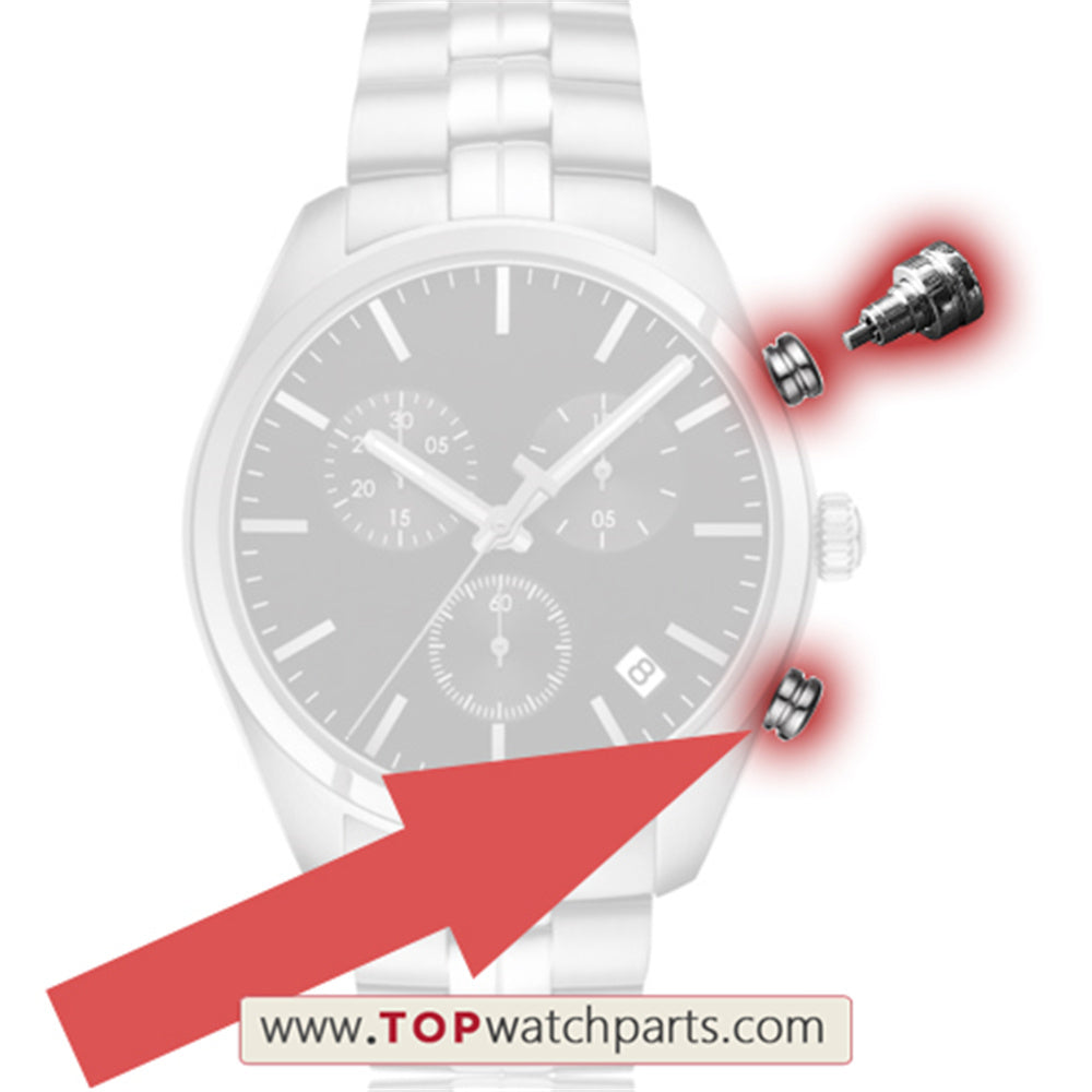 T101.417 watch pusher for Tissot T-Classic PR100 chronograph watch