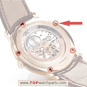 watch case back screws for Audemars Piguet AP JULES AUDEMARS 41mm watch