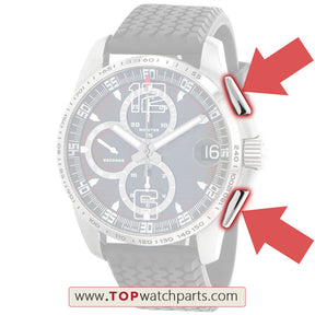 steel pusher button for Chopard Classic Racing 168459 44mm Chronograph Watch