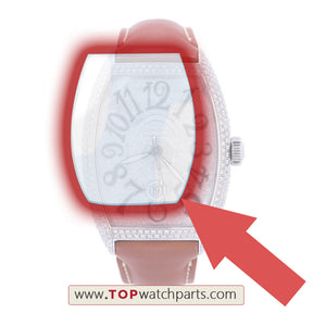 FM Sapphire watch glass for Franck Muller Casablanca Fm8880 men's watch