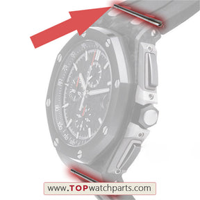 أنبوب برغي لحزام الساعة لساعة AP Audemars Piguet ROO Royal Oak ofshore panda 44 ساعة كرونوغراف