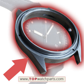 graues Keramik-Mittelgehäuse für die Automatikuhr Blancpain Fifty Fathoms Bathyscaphe 5000