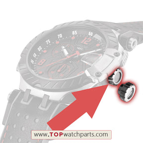 waterproof steel crown for Tissot T-Race MotoGP Touch Collection Quartz Limited Edition 2020 watch
