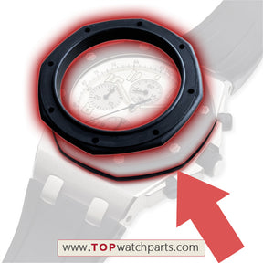watch bezel waterproof gaskt for AP Audemars Piguet ROO Royal Oak Offshore Rubberclad ref. 25940 Chronograph watch case