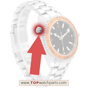 10 O'Clock "He" crown "omega Seamaster Planet Ocean 42mm監視