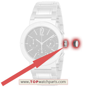 Bvlgari Bulgari BB38 Auto Mens 'Watchのスチールクラウン