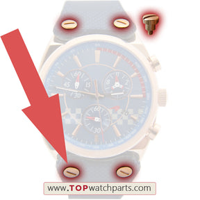watch lug screws for Tag Heuer Mclaren F1 watch band/strap/belt fix link kit