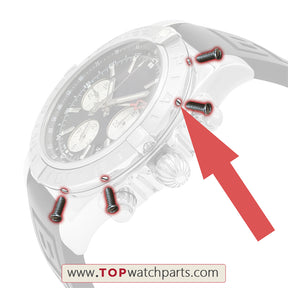 bezel fix screw for Breitling Chronomat AB042011 automatic watch