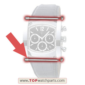 watch screw tube screw bar for Bulgari Bvlgari Assioma chronograph automatic mens' watch band