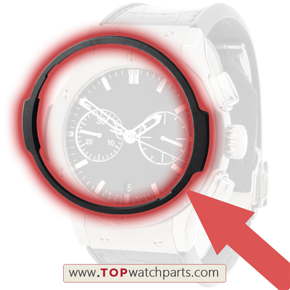 watch bezel inner gasket for Hublot Classic Fusion 45mm 511 521 watch