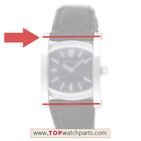screw tube screw rod for Bvlgari Assioma quartz 39mm ladies' watch band
