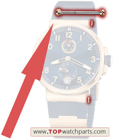 watch screw tube rod for UN Ulysse Nardin MARINE 326 automatic watch case lug link  (A)