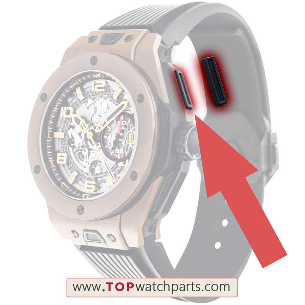 401 pusher rubber sticker for HUB Hublot Big Bang Ferrari Unico 45mm watch button