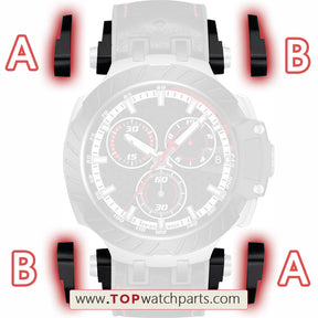 steel watch band protect guard parts for Tissot T-Sport T-Race T115 watch strap