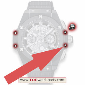 steel watch screws for HUB Hublot King Power 48mm automatic 701 watch