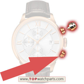 T099.427 watch push button for Tissot Chemin Des Tourelles watch pusher