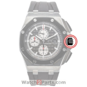 ceramics crown cover ap audemars piguet royal oak offshoer 44mm Panda Watch 26400
